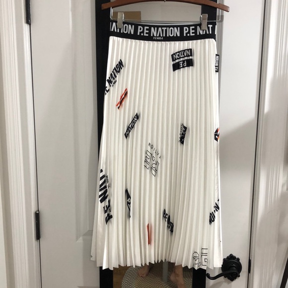 P.E Nation Refresh Pleated Midi Skirt - Picture 3 of 10